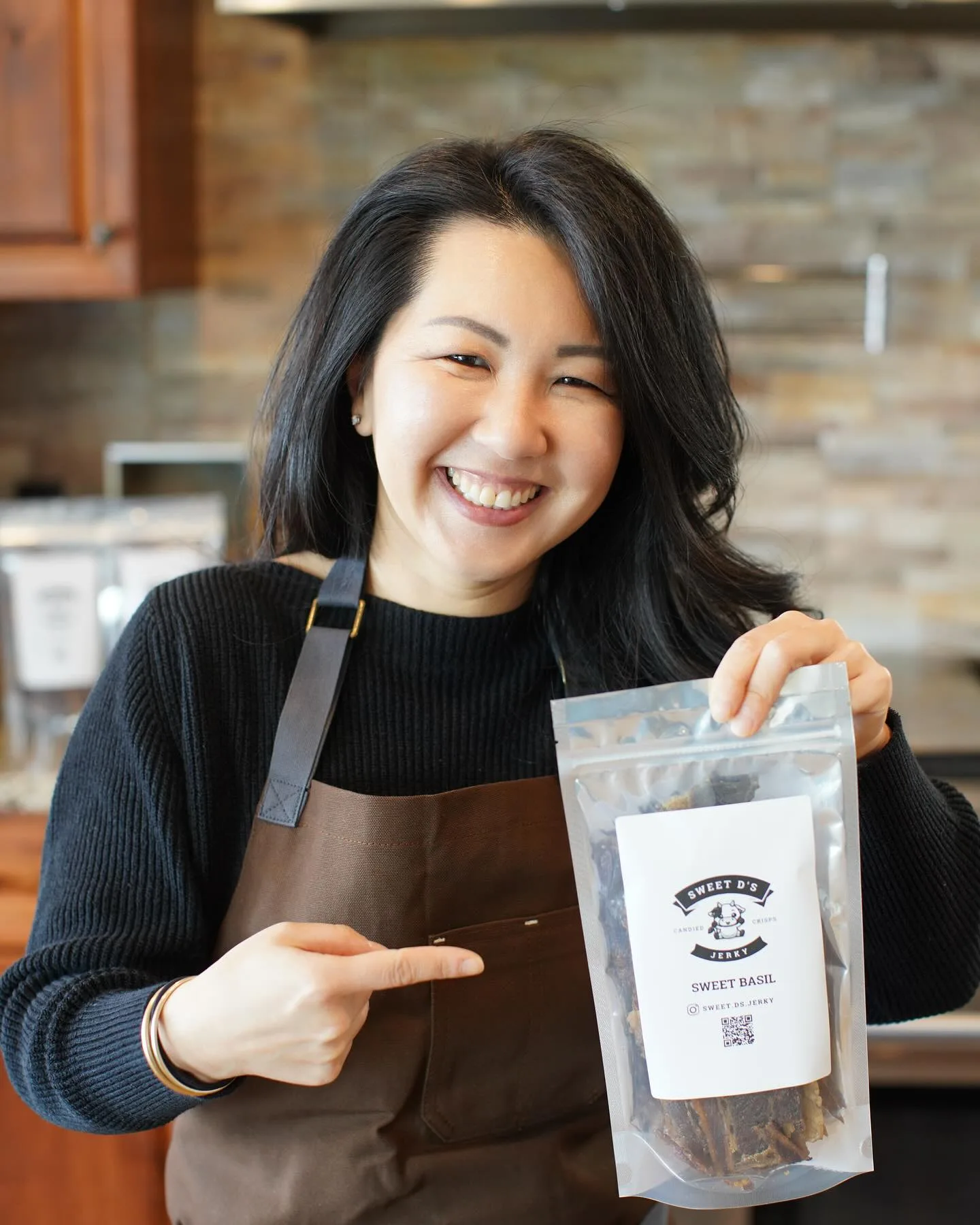 Diana, founder of Sweet D's Jerky